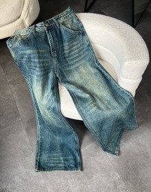 Широкие джинсы женские 11