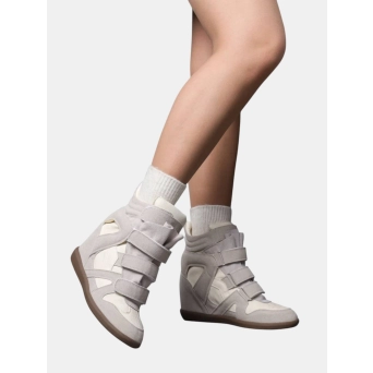 Высокие кроссовки Balskee ISABEL MARANT бежевые 3319 Высокие кроссовки Balskee ISABEL MARANT бежевые 3319