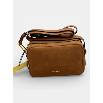 Сумка Coccinelle замшевая коричневая 3357 Сумка Coccinelle замшевая коричневая 3357