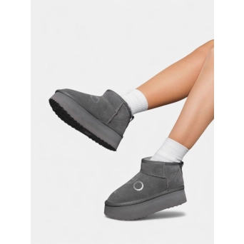 Угги женские зимние LIU JO серые 3417 Угги женские зимние LIU JO серые 3417