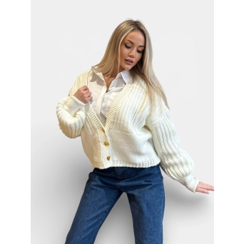 Кардиган вязанный SCHIAPARELLI бежевый 3453 Кардиган вязанный SCHIAPARELLI бежевый 3453