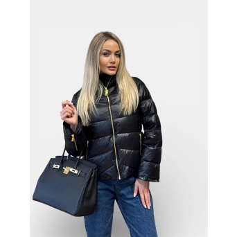 Пуховик зимний SCHIAPARELLI с капюшоном черный 3461 Пуховик зимний SCHIAPARELLI с капюшоном черный 3461