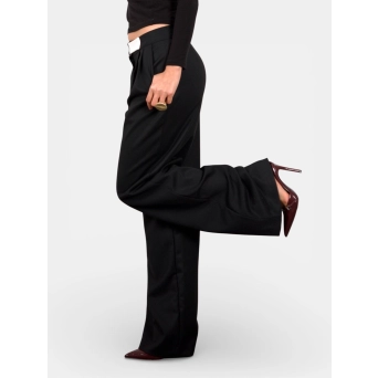 Брюки палаццо Maison Margiela черные 3470 Брюки палаццо Maison Margiela черные 3470