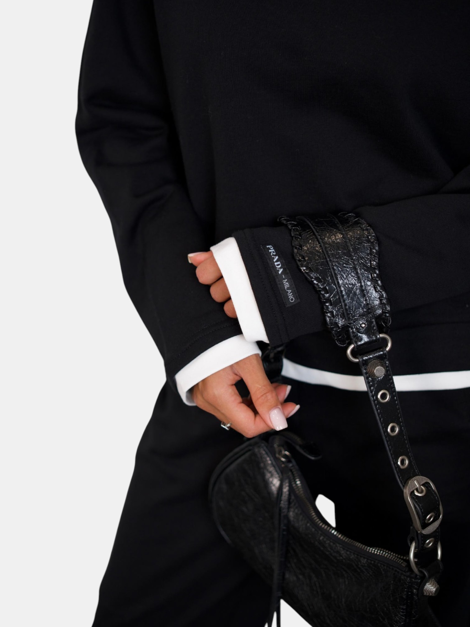 Костюм двойка PRADA черный