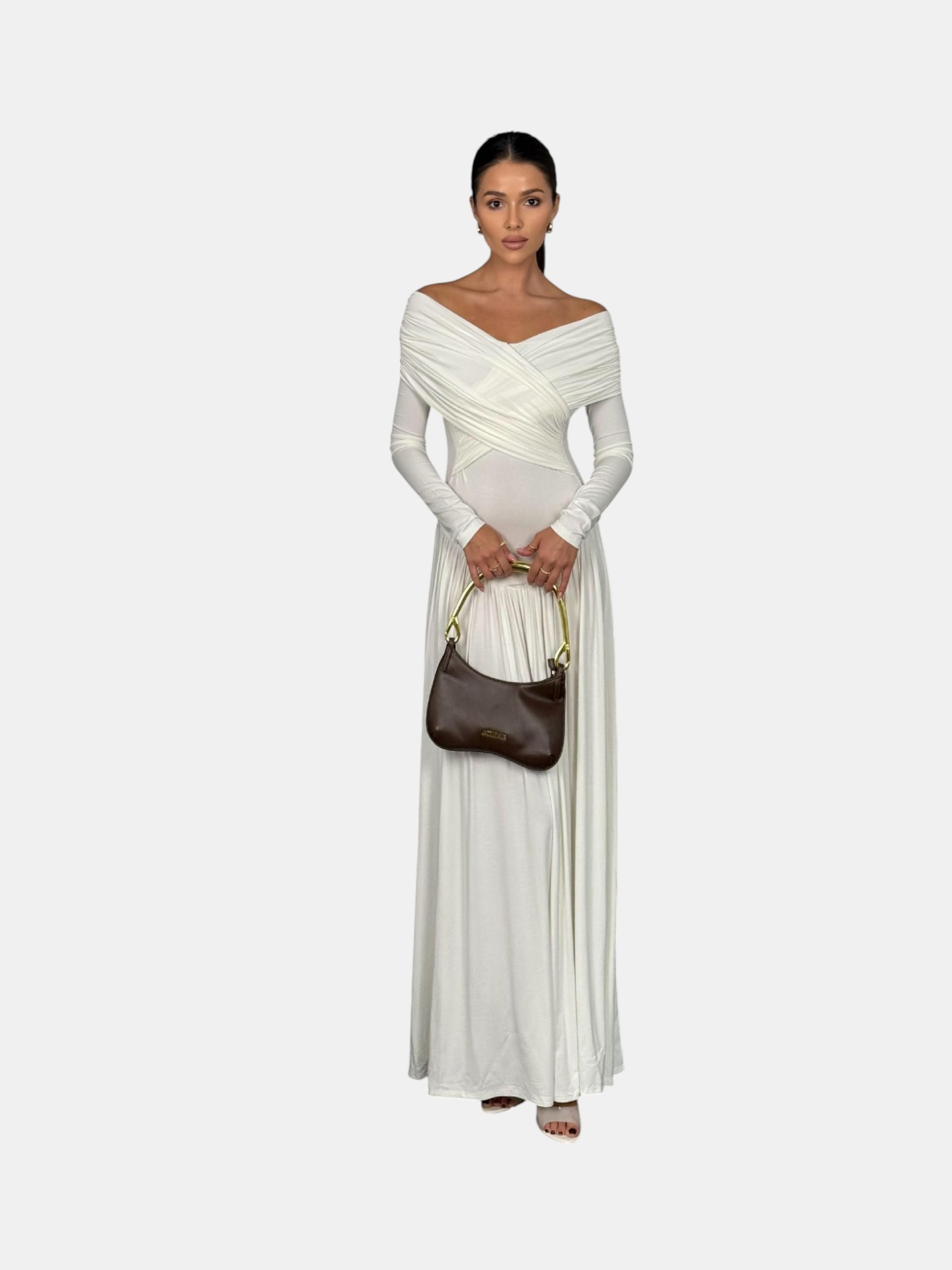 Платье вечернее белое