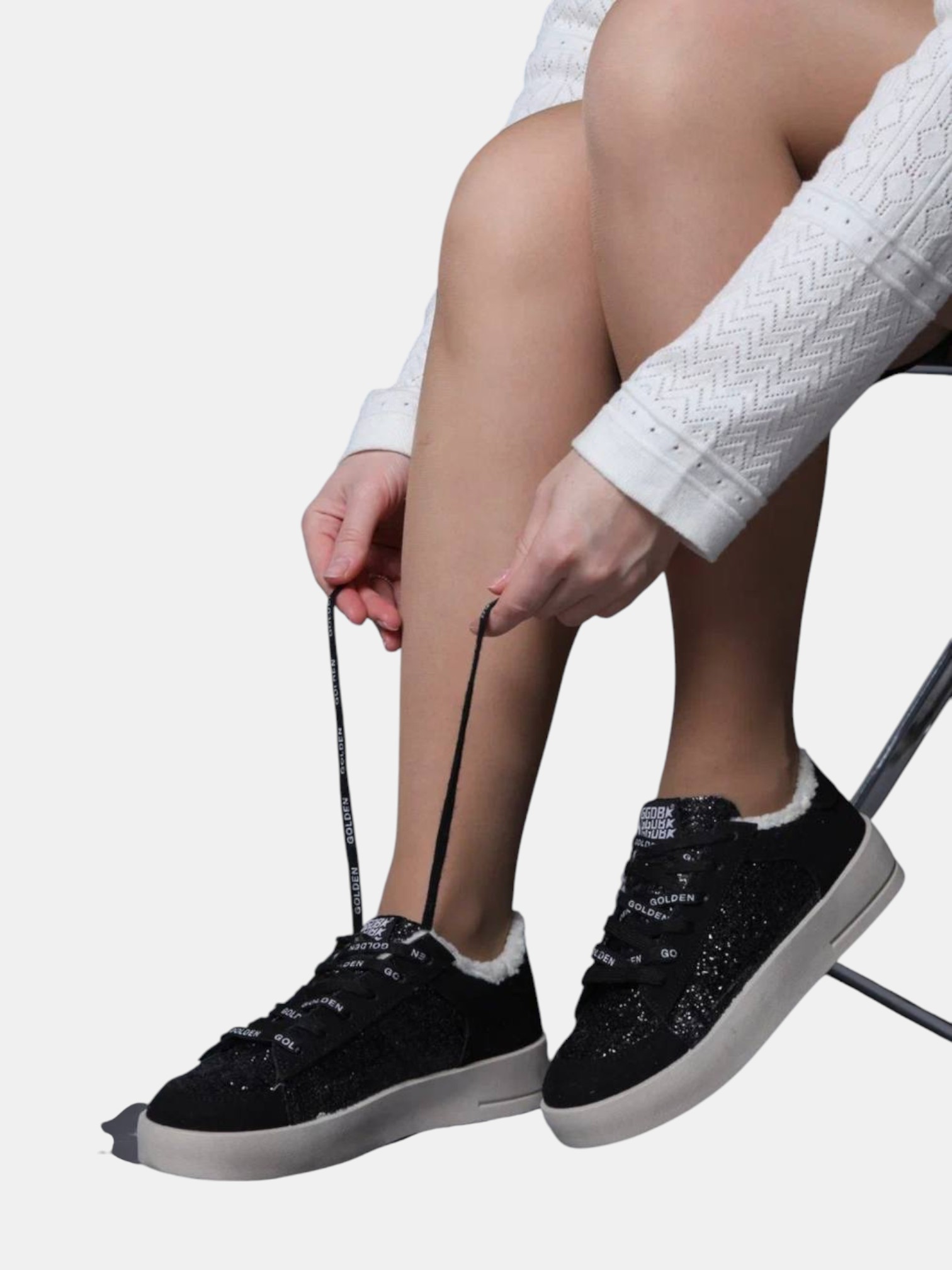 Кеды зимние Golden goose