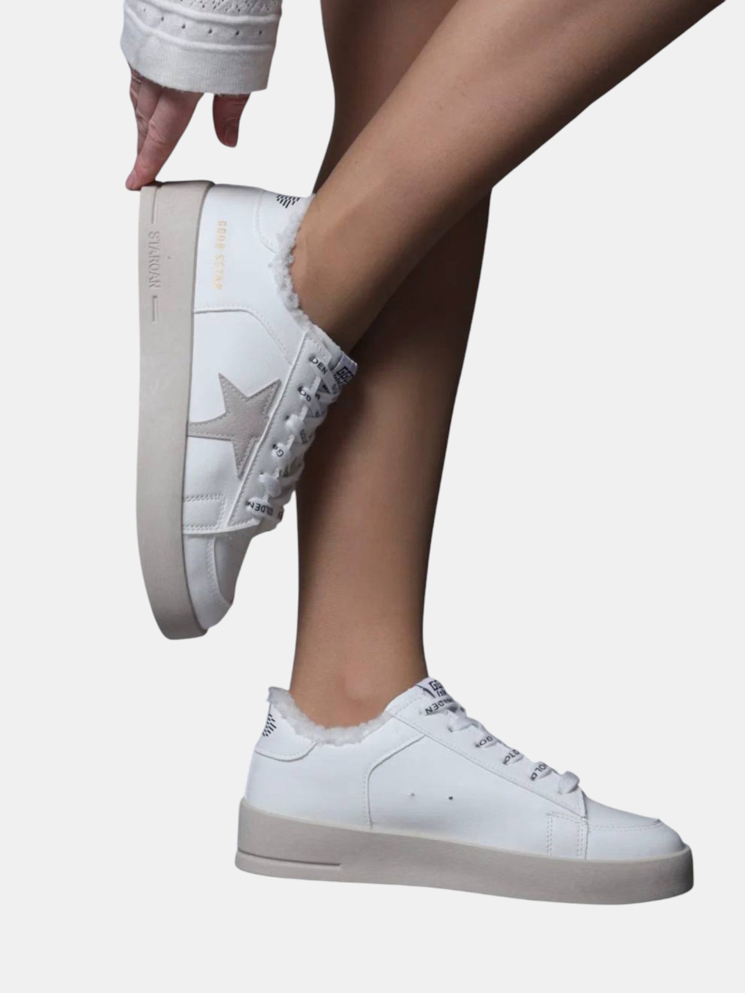 Кеды зимние Golden goose Hi Star