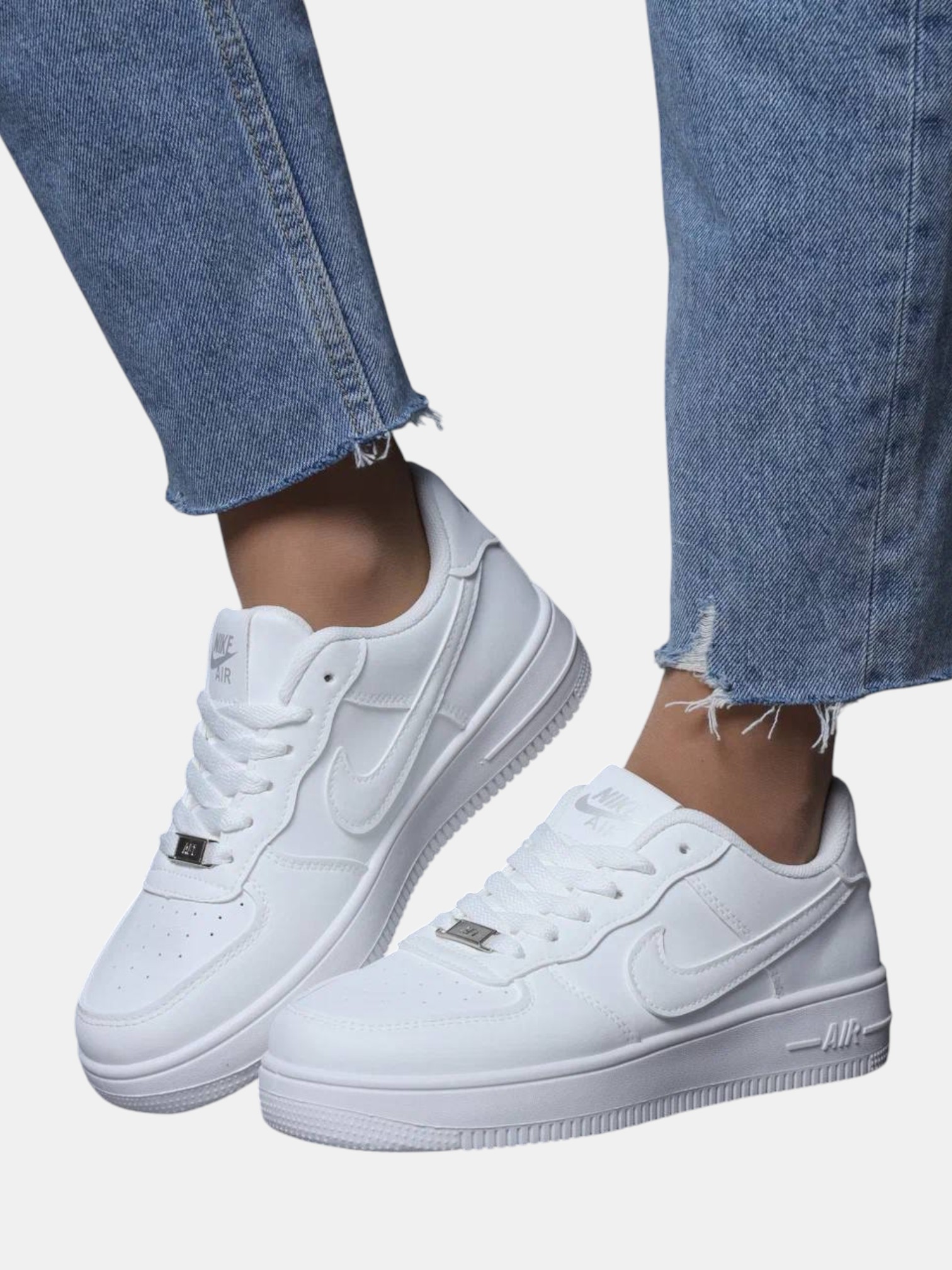 Кроссовки NIKE Air Force 1 белые 3252 Кроссовки NIKE Air Force 1 белые 3252