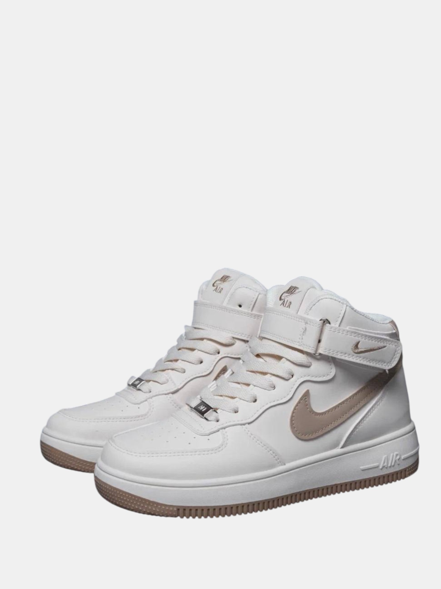 Кроссовки NIKE Аir Fоrсе 1 бежевые 3260 Кроссовки NIKE Аir Fоrсе 1 бежевые 3260