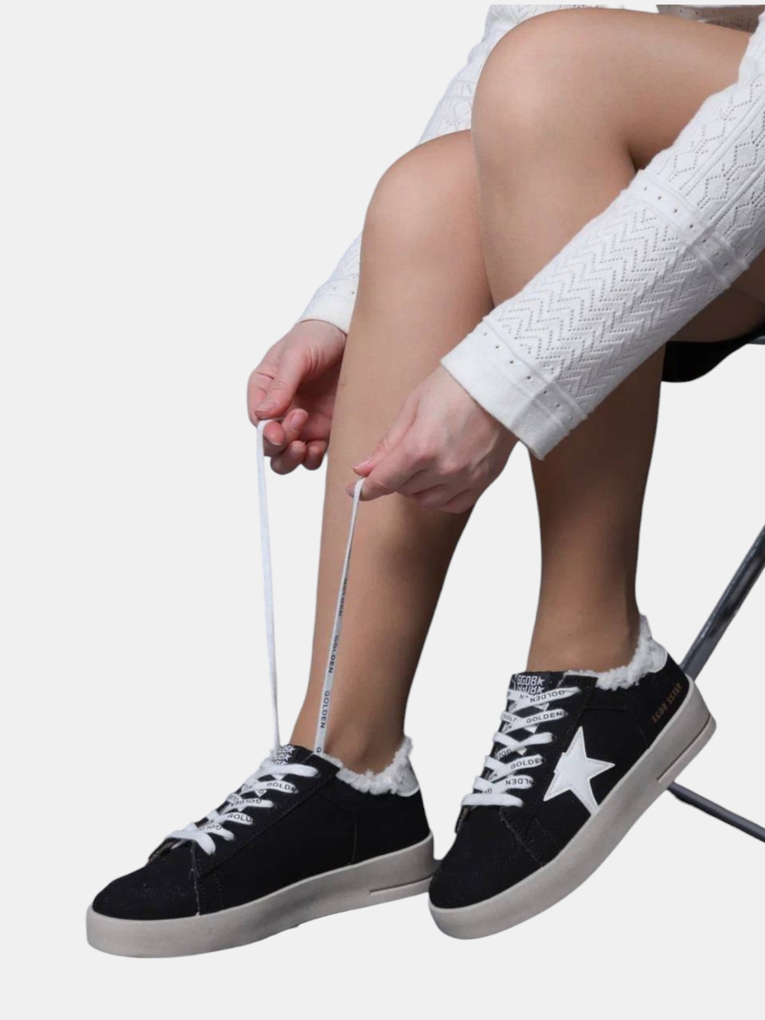 Кеды зимние Golden goose Hi Star