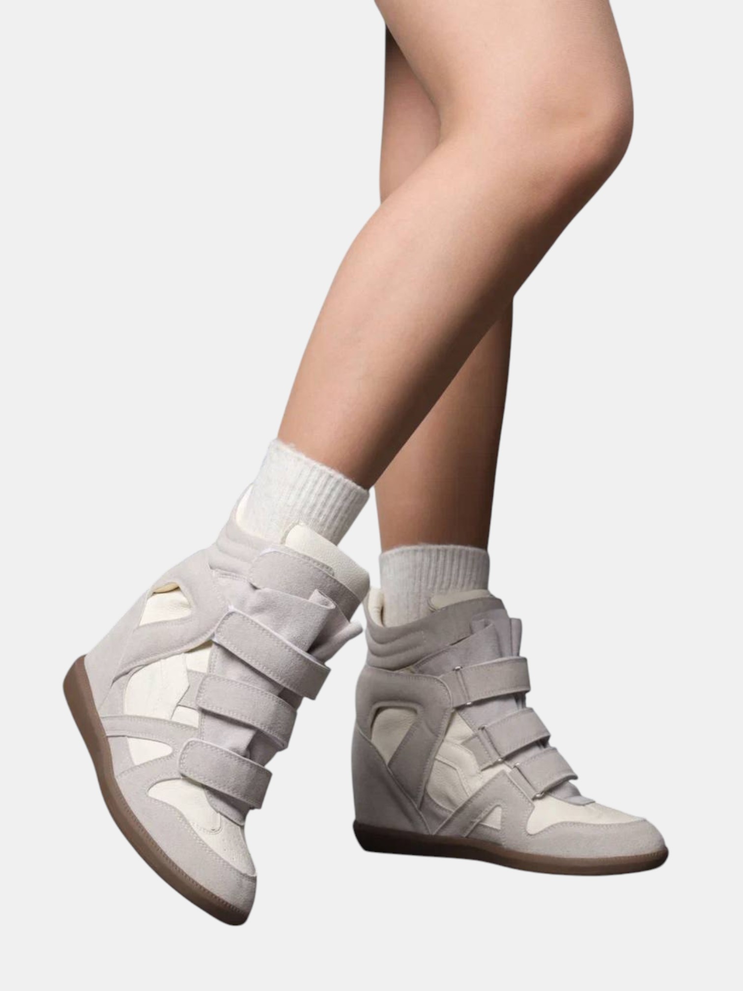 Высокие кроссовки Balskee ISABEL MARANT бежевые 3319 Высокие кроссовки Balskee ISABEL MARANT бежевые 3319