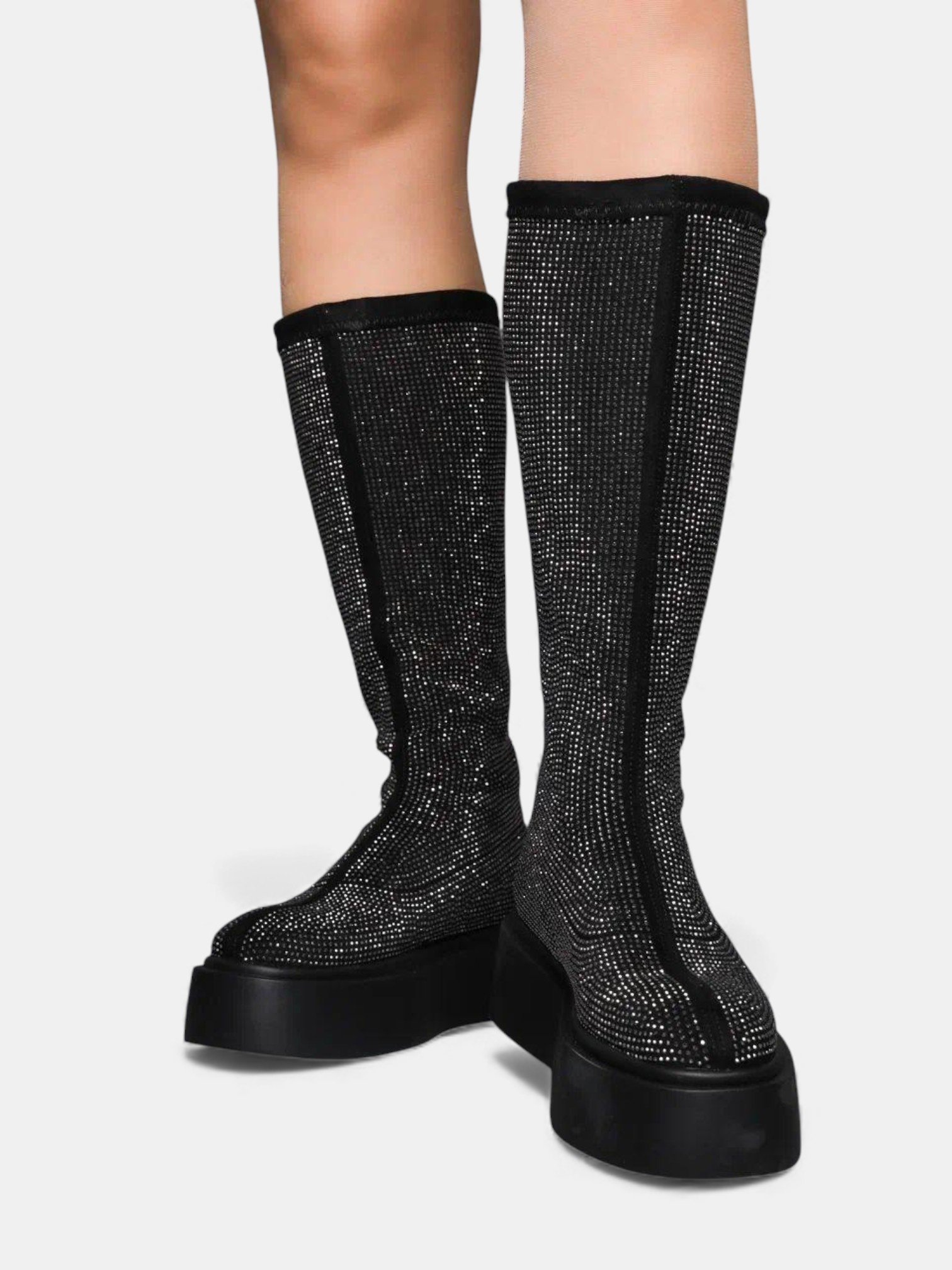 Сапоги с камнями демисезон