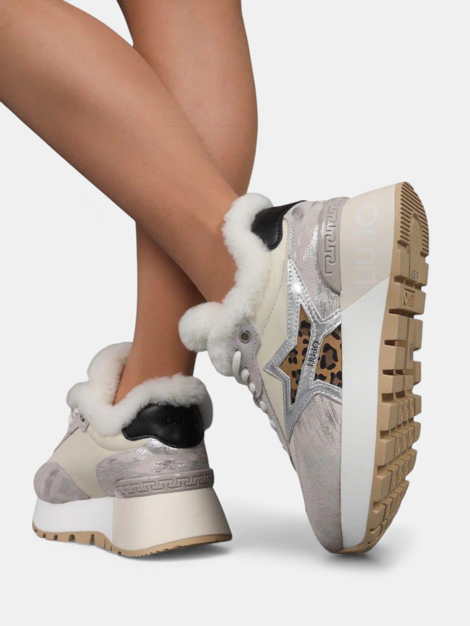 Кроссовки зимние LIU-JO капучино 3327 Кроссовки зимние LIU-JO капучино 3327