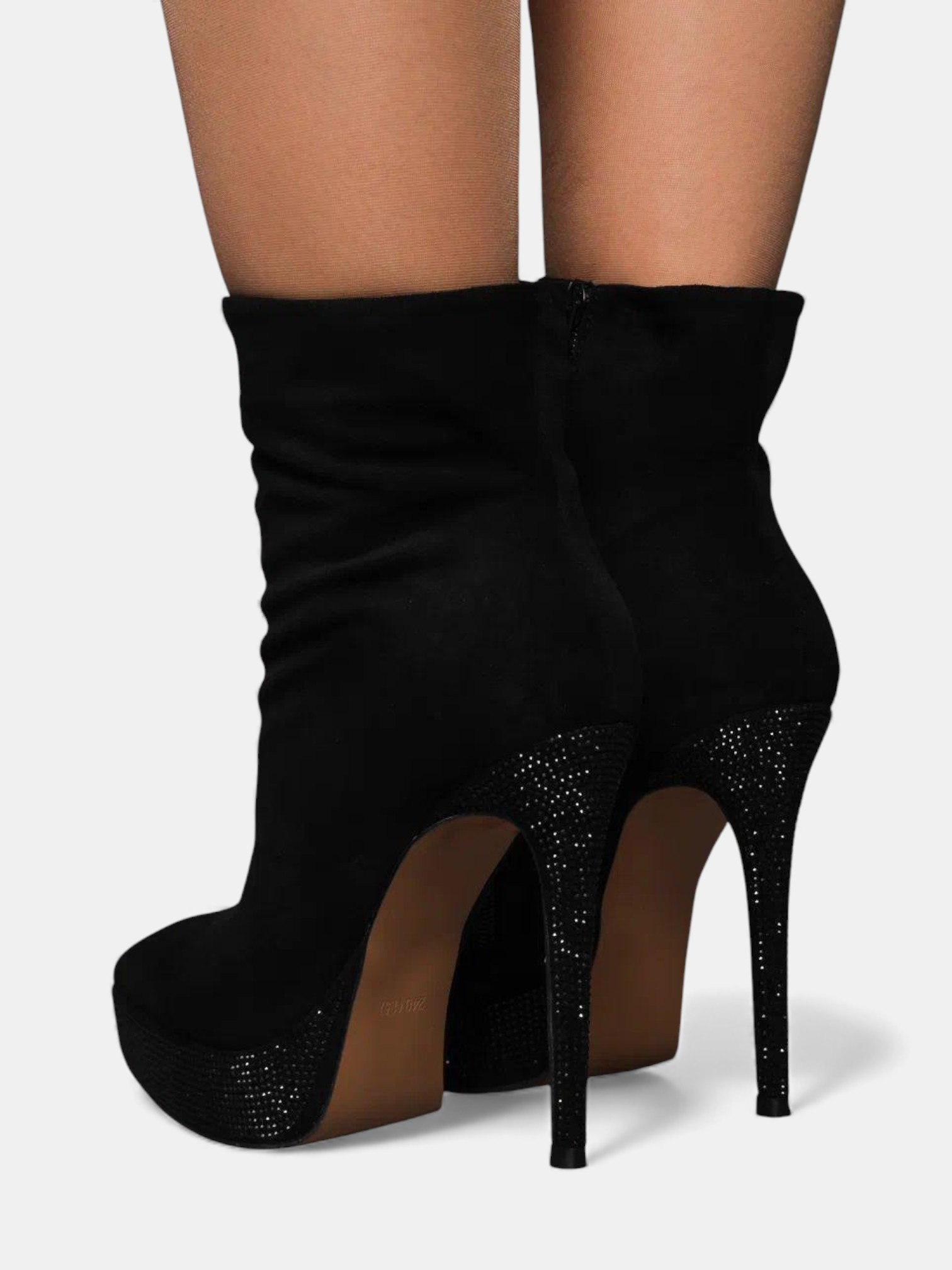 Полусапоги с камнями