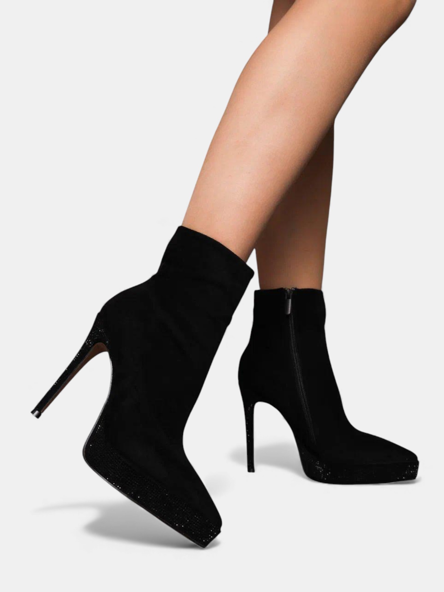 Полусапоги с камнями