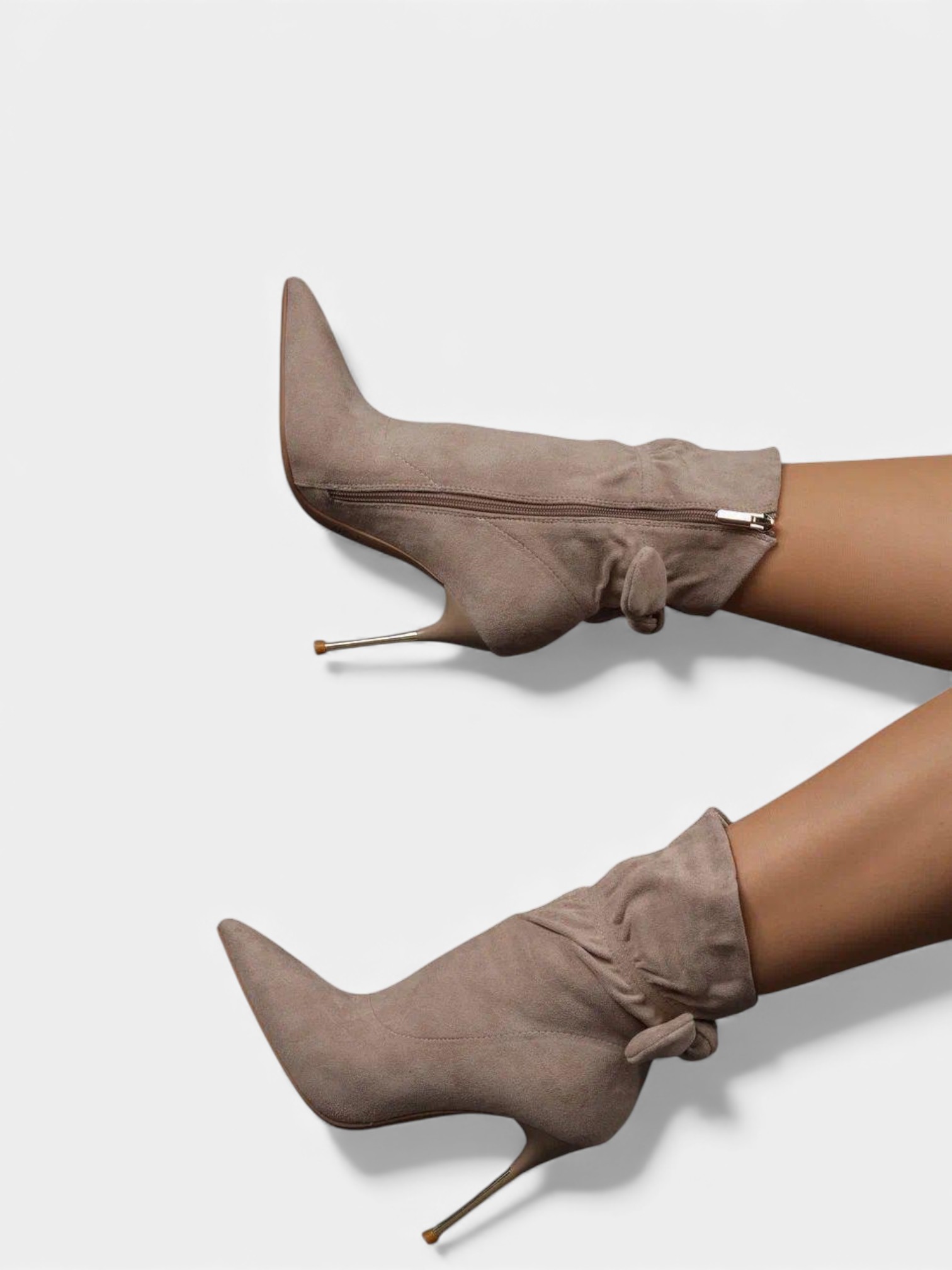 Полусапоги с бантом