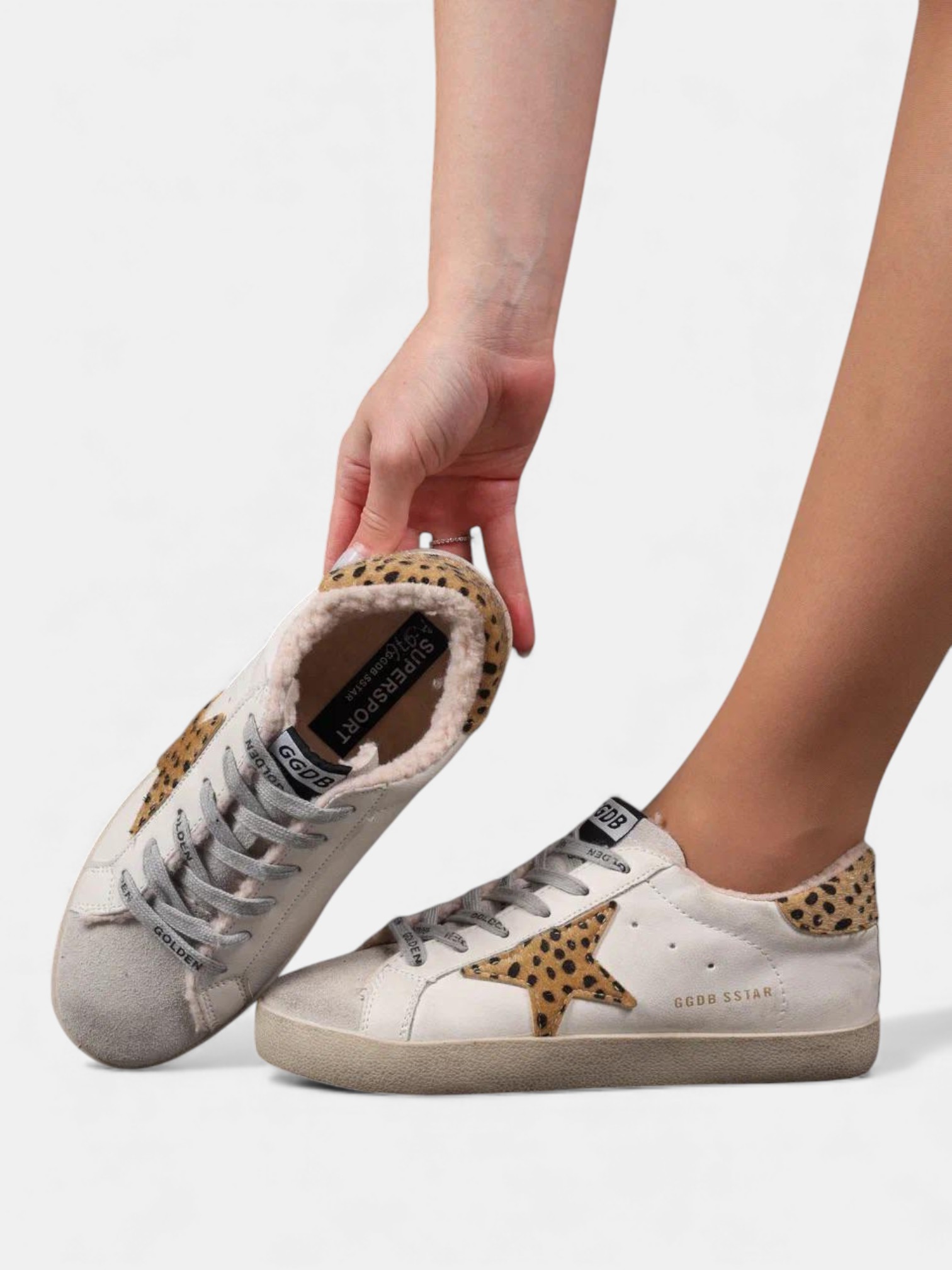 Кеды зимние Golden goose