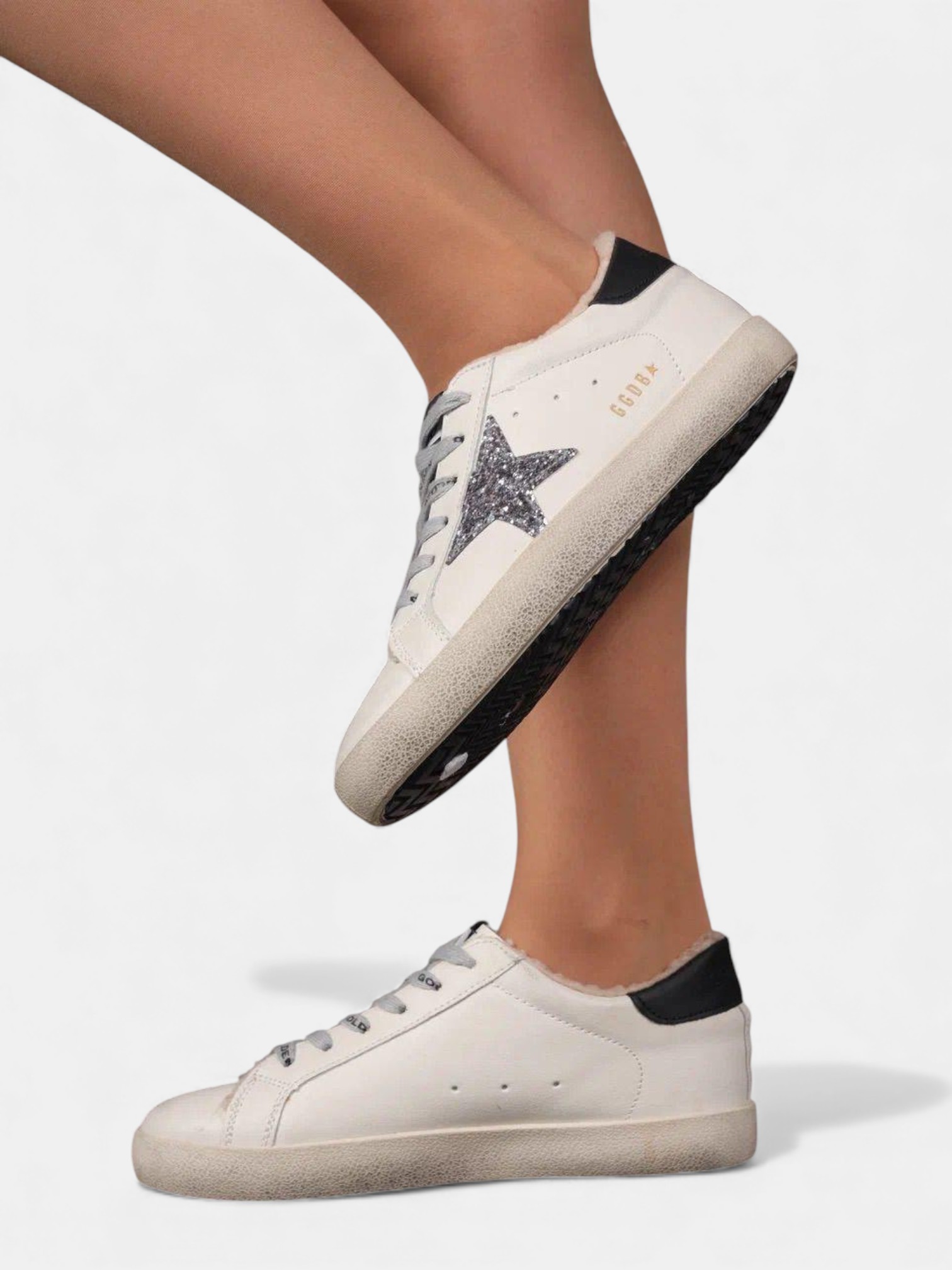 Кеды зимние Golden goose