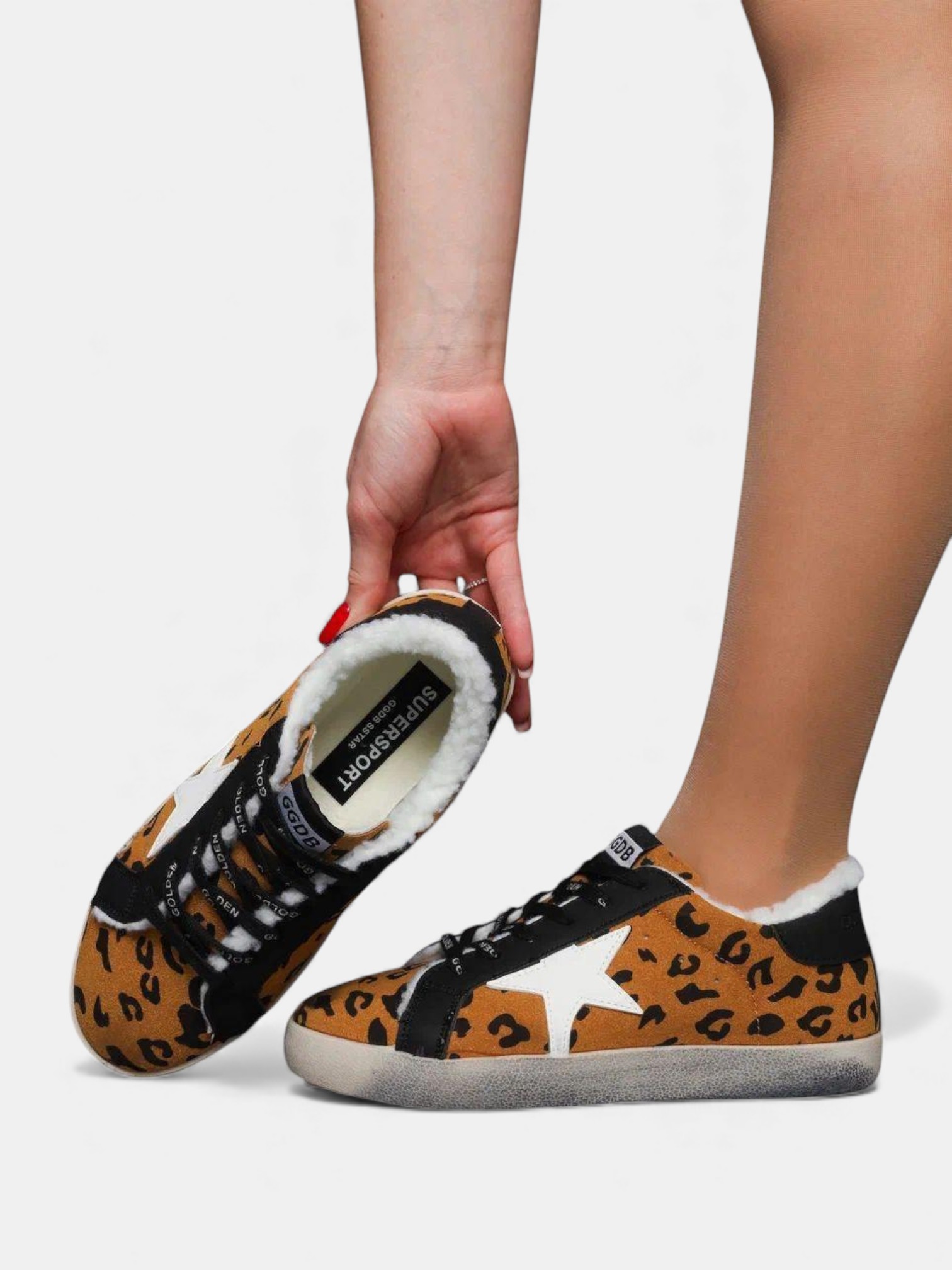 Кеды зимние Golden goose