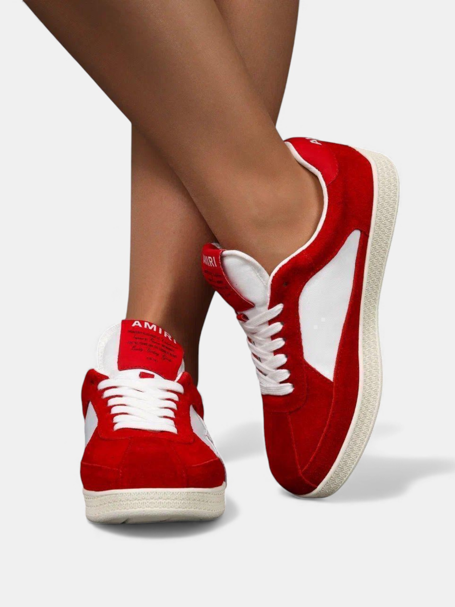 Кроссовки зимние AMIRI красные 3409 Кроссовки зимние AMIRI красные 3409