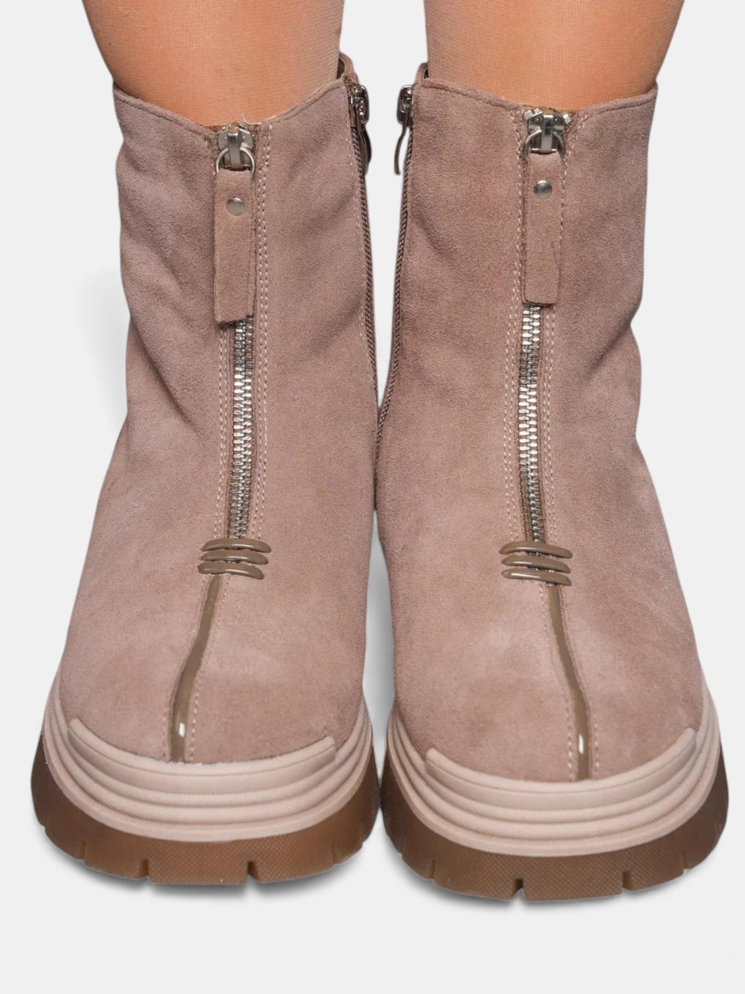 Ботинки зимние кожа