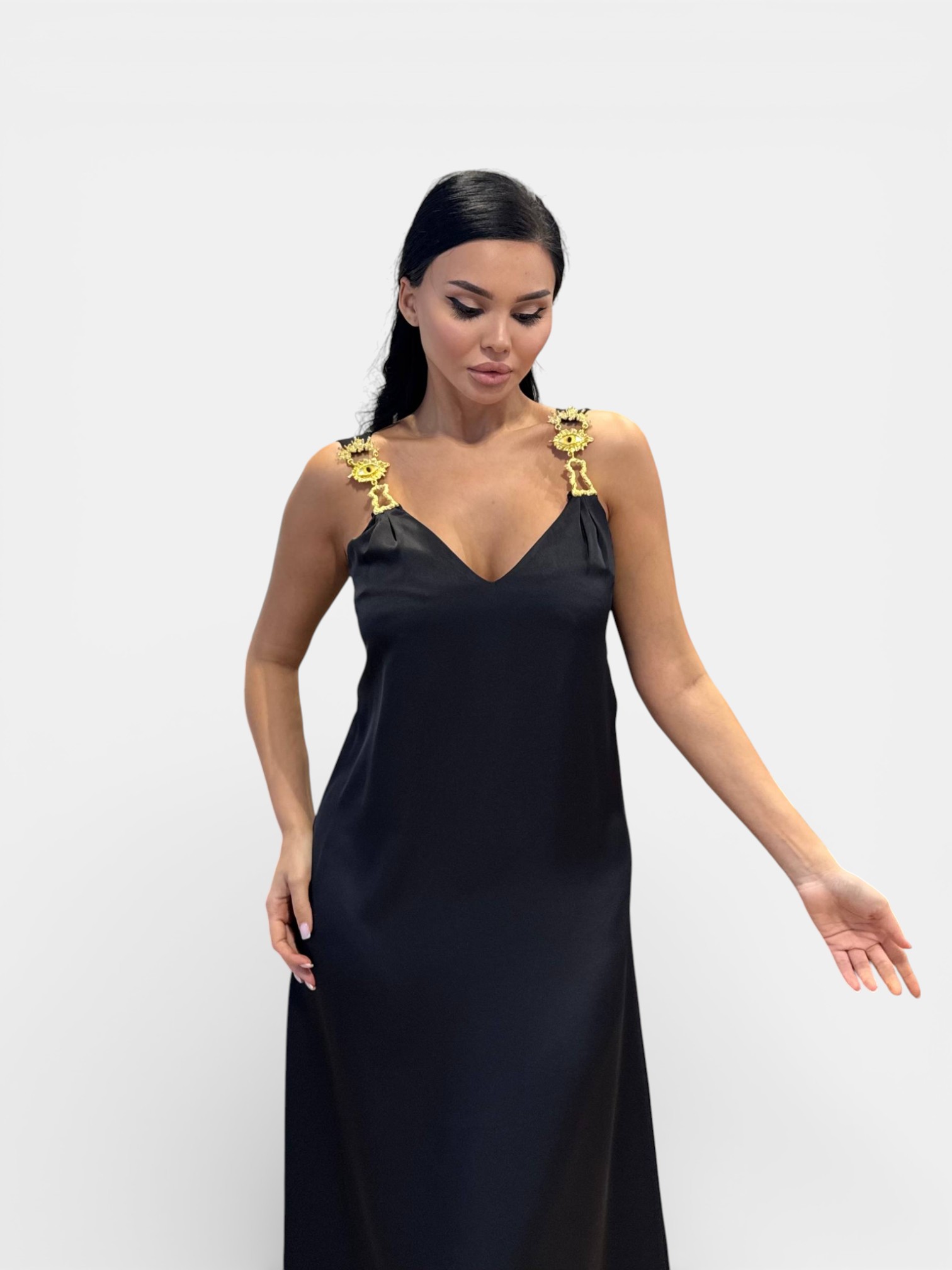 Платье SCHIAPARELLI черное 3460 Платье SCHIAPARELLI черное 3460